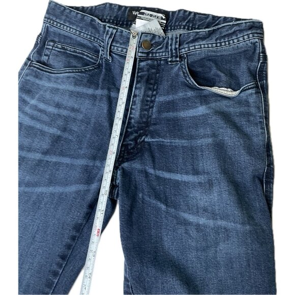 Wolverine Flame Resistant Men’s Straight Leg Jeans Blue Size 34x26 - Picture 7 of 9